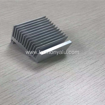 6061CNC Aluminum stamp profile for heat sink